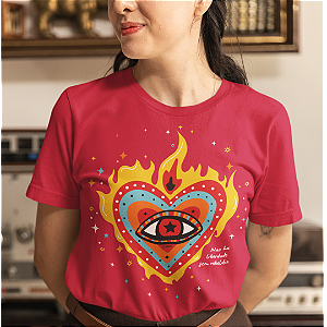 Camiseta Coração Rebeldia