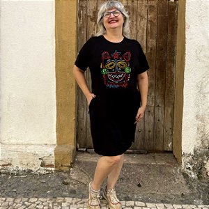 Vestido Básico Curto La Ursa Street