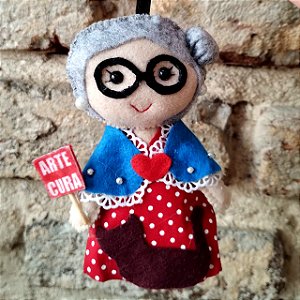 Boneca Miniatura Nise da Silveira