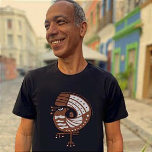 Camiseta Sankofa Símbolo Adinkras