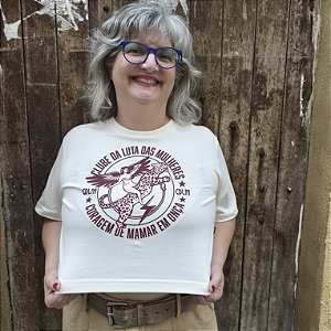 Cropped Clube da Luta das Mulheres