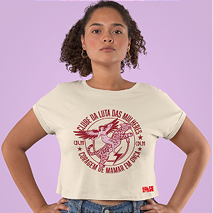 Cropped Clube da Luta das Mulheres