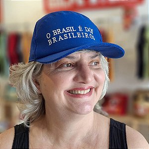 Boné O Brasil é dos Brasileiros