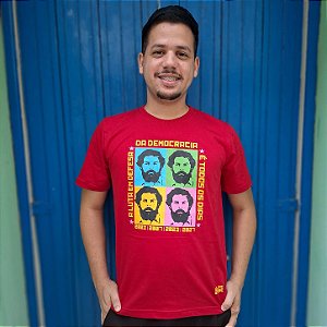 Camiseta Lula Pop Art