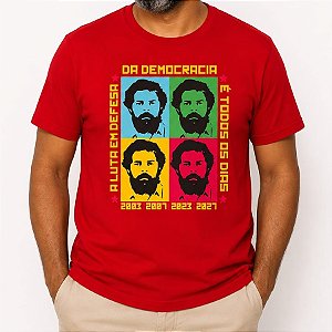 Camiseta Lula Pop Art