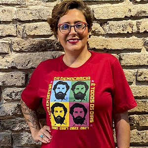 Camiseta Lula Pop Art