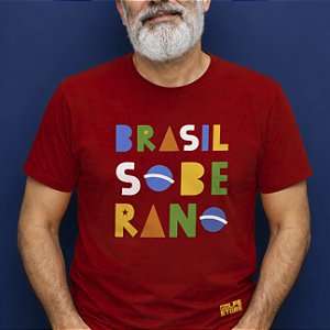 Camiseta Lula Brasil Soberano