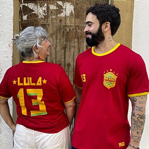 Camiseta Seleção Brasileira Vermelha