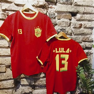 Camiseta Seleção Brasileira Vermelha Copa 2026
