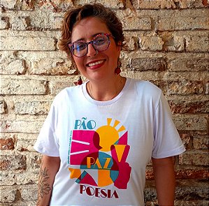Camiseta Pão Paz e Poesia