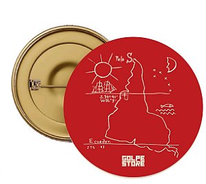 Botton América Invertida de Torres-García