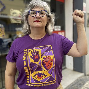 Babylook Nenhuma a Menos Manifesto Antifeminicídio