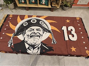 Bandeira Lula Sertanejo 1.50m x 1.0m