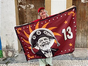 Bandeira Lula na Terra do Sol 1.50m x 1.0m