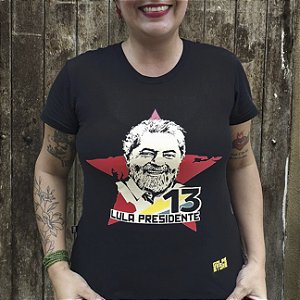 Babylook Lula Rock Presidente