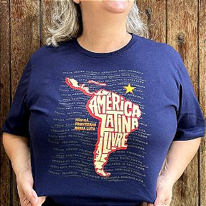 Camiseta América Latina Livre