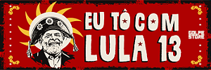 Adesivo Horizontal Lula Sertanejo - 30cm x 10cm