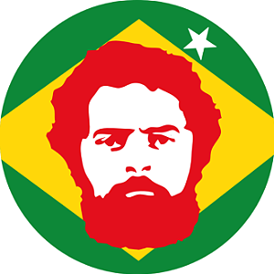 Botton Lula Bandeira Verde