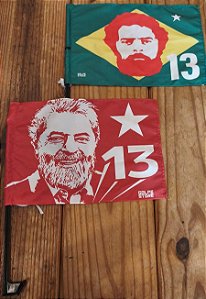 Kit Bandeirinhas de Carro Lula Tetra
