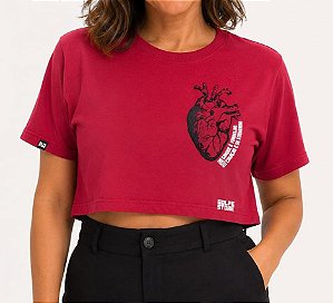 Cropped Lula Coração de Esquerda
