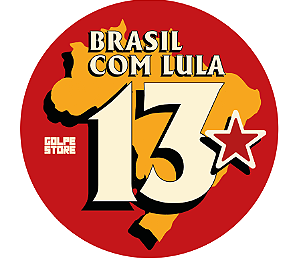 Botton Lula Mapa Brasil