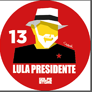Botton Lula Presidente Carvall