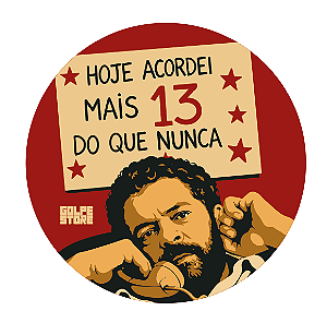 Botton Lula Acordei 13