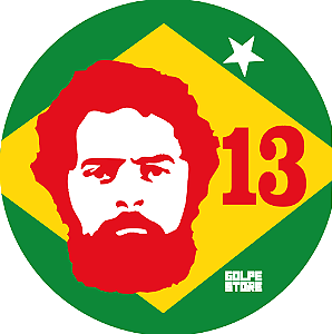 Botton Lula Bandeira 13