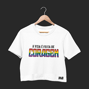 Cropped Coragem LGBTQIA+