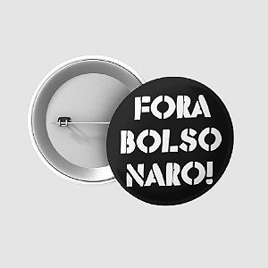 Botton Fora Bolsonaro