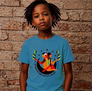 Camiseta Meio Ambiente Krenak Infantil