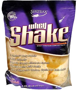 WHEY SHAKE SYNTRAX VANILLA - 5LB (2.270G) - 76 DOSES