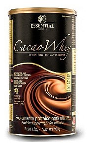 CACAO WHEY LATA 900G ESSENTIAL NUTRITION