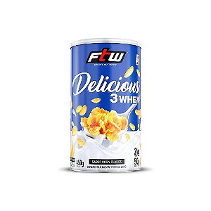 FTW DELICIOUS 3WHEY CORN FLAKES 450G