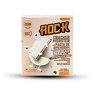 ROCK CRACKER MONSTER 55G CHOCOLATE BRANCO