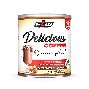 FTW DELICIOUS COFFEE - 300G - SABOR CHOCOLATE COM AVELÃ