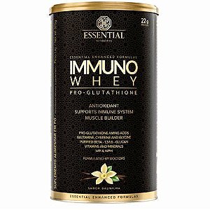 IMMUNO WHEY 480g | 15 DOSES SABOR BAUNILHA- ESSENTIAL NUTRITION