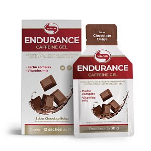 ENDURANCE CAFEINE ENERGY GEL CHOCOLATE BELGA 30G VITAFOR
