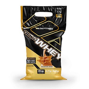 GOLD WHEY DULCE DE LECHE 900G ADAPTOGEN