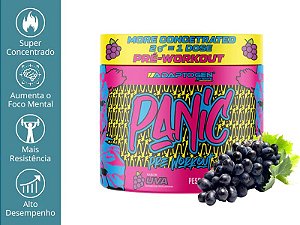 PANIC PRE WORKOUT UVA 300G - SUPER CONCENTRADO  ADAPTOGEN