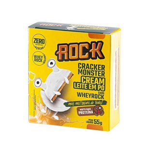 ROCK CRACKER MONSTER 55G CREAM LEITE EM PÓ