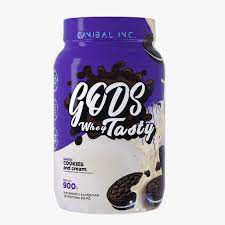 GODS WHEY TASTY 900G COOKIES AND CREAM CANIBAL INC