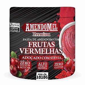 AMENDOMEL FRUTAS VERMELHAS COM STÉVIA
