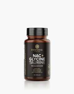 NAC + GLYCINE + TAURINE  VEGAN 90CAP ESSENTIAL NUTRITION