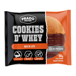 COOKIES D'WHEY DOCE DE LEITE 80G PRADO PROTEIN