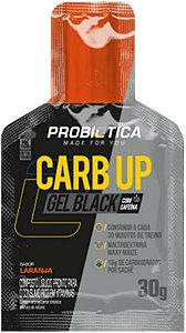CARB UP GEL BLACK LARANJA (UNIDADE 30G)