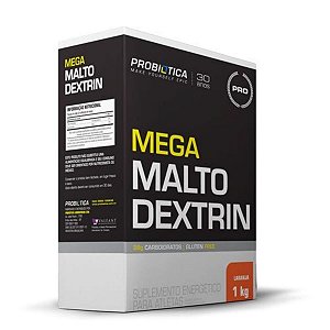MEGA MALTO DEXTRIN CAIXA 1KG LARANJA