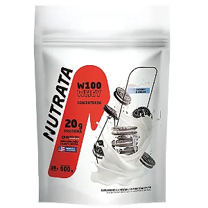 W100 REFIL SABOR COOKIES & CREAM NUTRATA