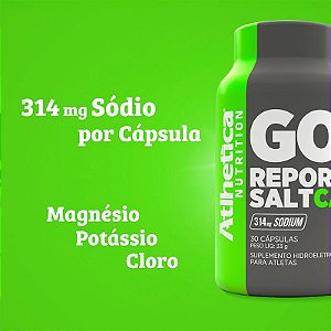 REPOR SALT ATLHETICA NUTRITON (30 CÁPSULAS)