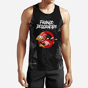 REGATA FRANGO DESGRAÇADO DRY FIT TAM P